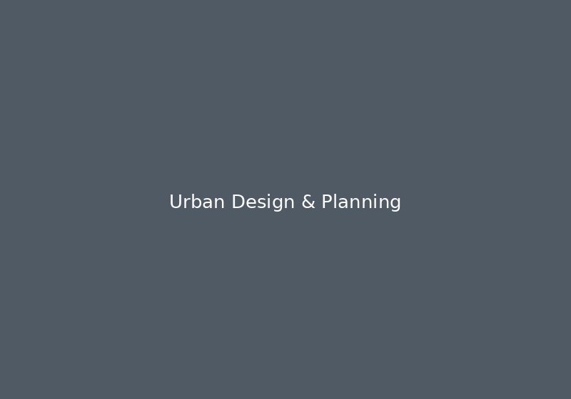 Urban Design & Planning
